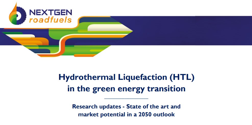Hydrothermal Liquefaction (HTL) in the green energy transition