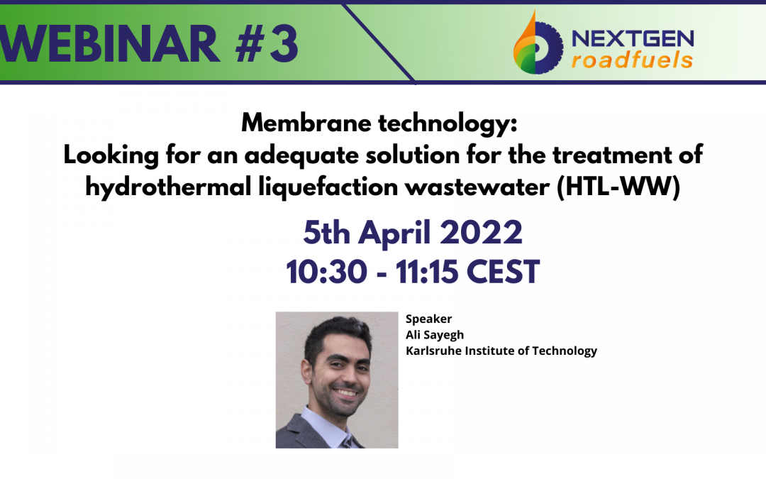 Membrane technology: looking for an adequate solution for treatment of HTL-WW