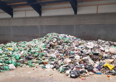 2019.11.01 Municipal solid waste at GEMIDAN facility - Frederickshavn, Denmark